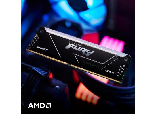 Kingston FURY Beast RGB 16GB 3200MT/s DDR4 CL16 DIMM Computer Memory